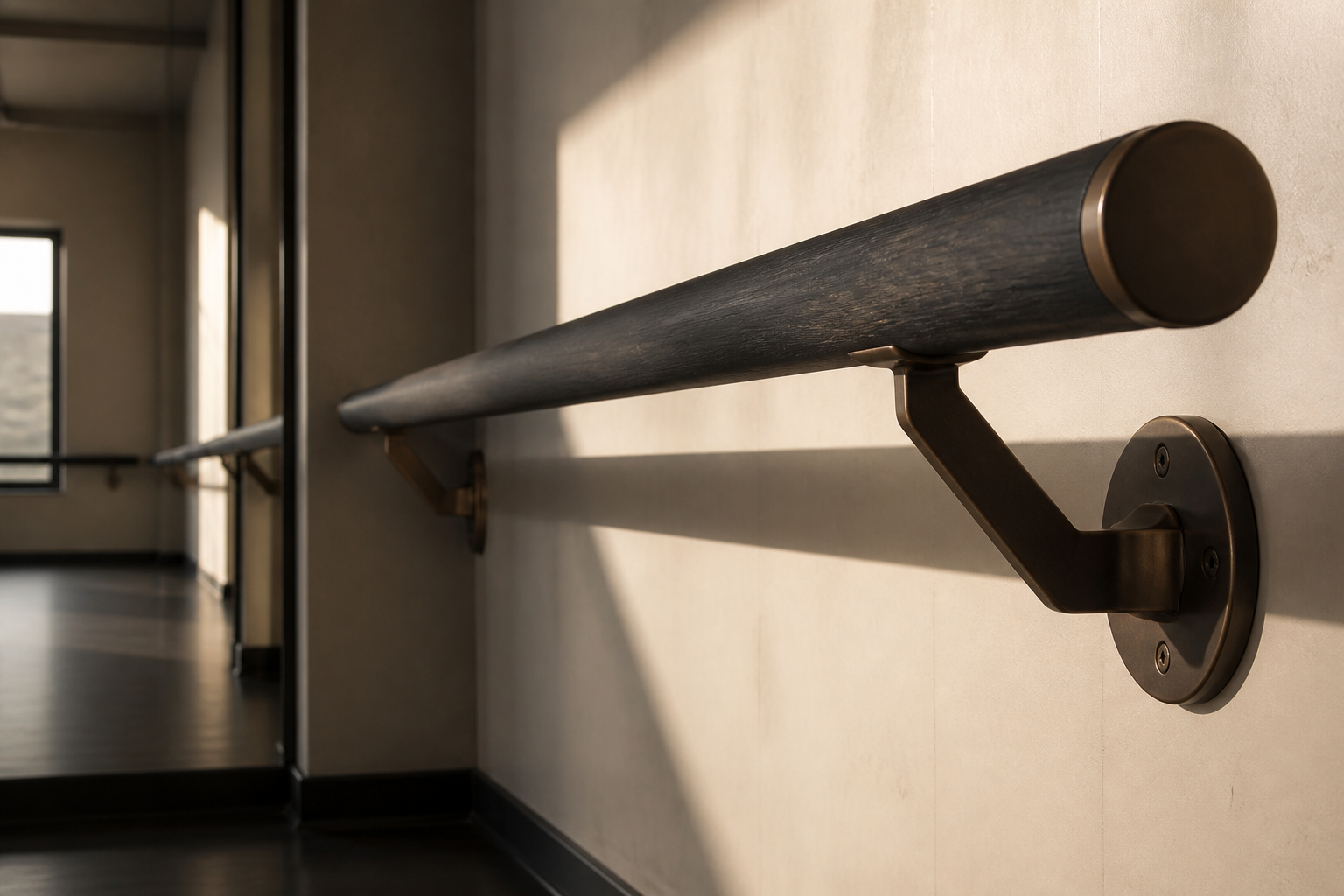 Placeholder: studio barre rail